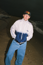 STACKS JACKET GREY/NAVY