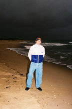 STACKS JACKET GREY/NAVY