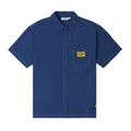 BREAK S/S BUTTON UP BLUE